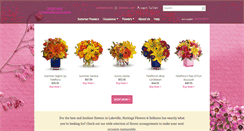 Desktop Screenshot of heritageflowersandballoons.com